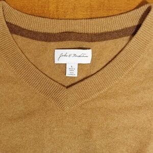 John Nordstrom 100% Cashmere Vest Sz Lg